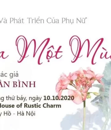 “Hoa Một Mùa”- Giao Lưu Cùng Tác Giả Nguyễn Lân Bình