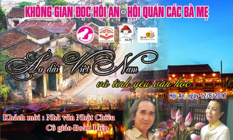 Hội An: Giao lưu “Áo dài Việt Nam và tình yêu văn học”